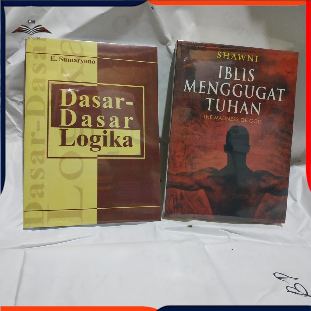 Buku Sepaket buku DASAR DASAR LOGIKA + IBLIS MENGGUGAT TUHAN