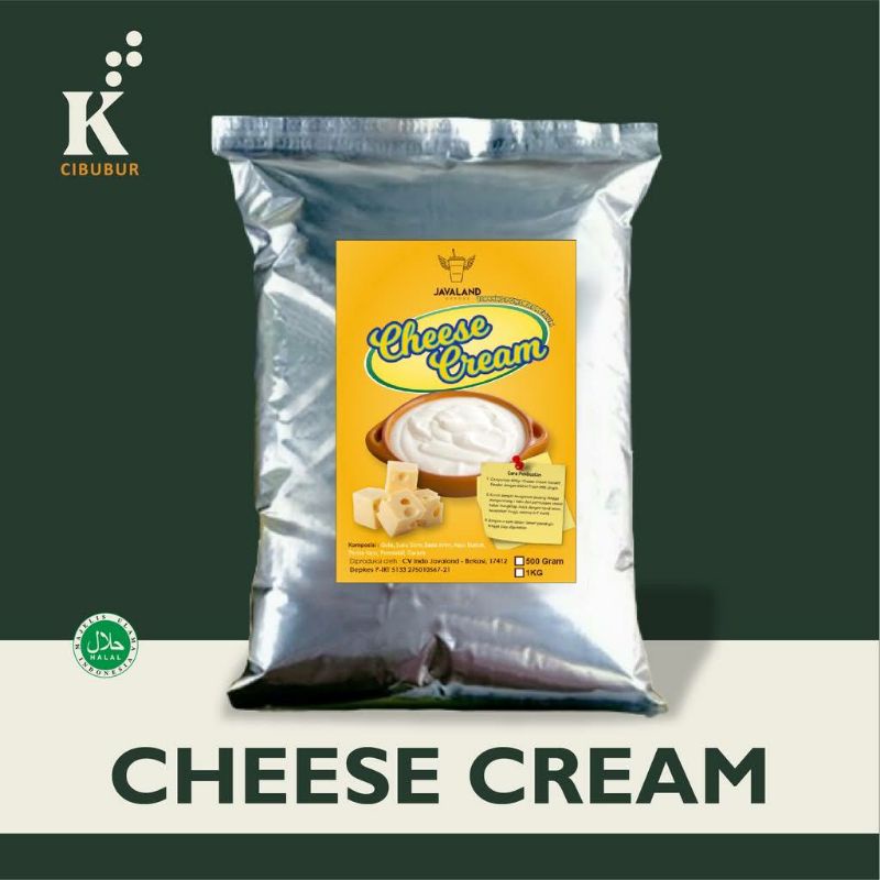 

Cheese Cream Javaland 500gr Toping Minuman