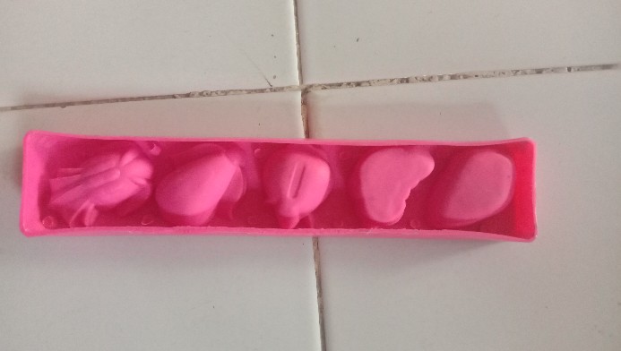 Cetakan Kue Bangkit Dan Sagu Plastik 5 Variasi Motif