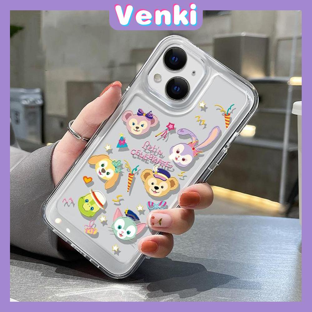 iPhone Case HD Acrylic Hard Case High Clear Metal Button Protection Camera Shockproof Little Animals Compatible For iPhone 14 Pro Max 14 Plus 13 Pro Max 12 Pro Max 11 XR 7Plus