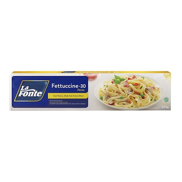 

La Fonte Fettucine-30 Pasta 225gr Instant Siap di Masak