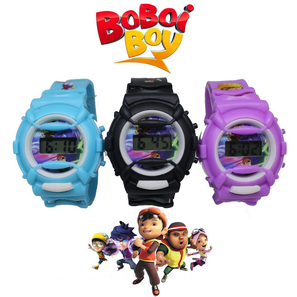 TERBARU JAM TANGAN ANAK DIGITAL KARAKTER BOBOIBOY
