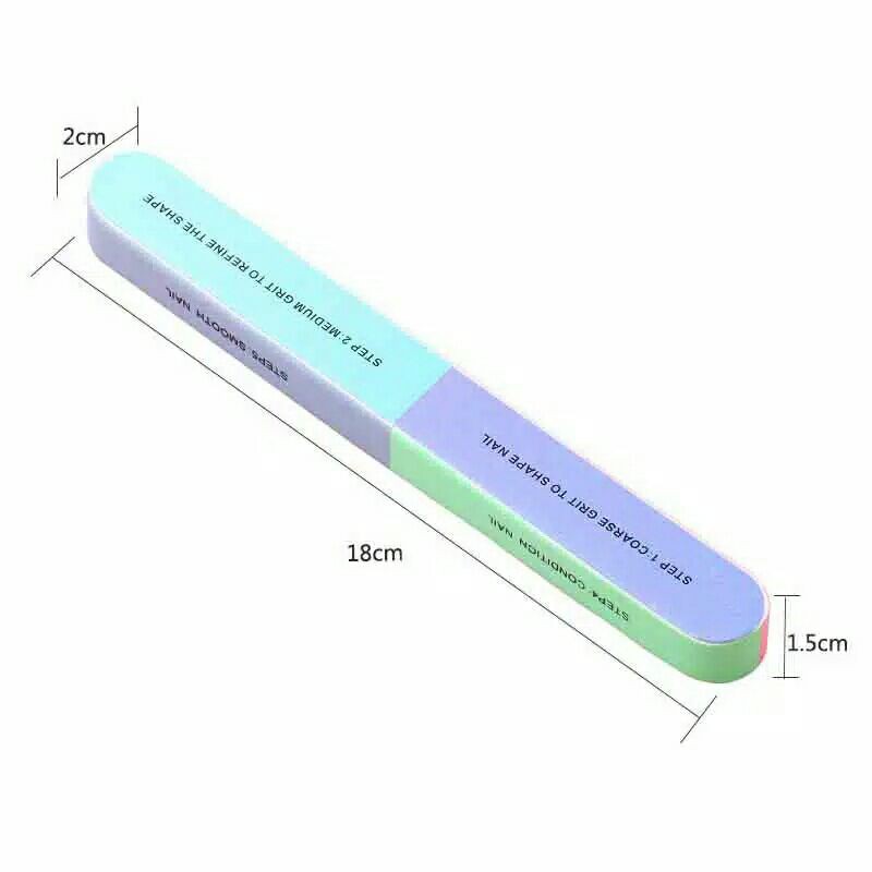 ⭐️ Jendela Kosmetik ⭐️ Kikir Kuku 4 Step / Asahan Kuku 4 Langkah / Kikir Kuku Serba Guna