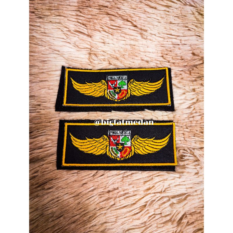 Patch Logo / Emblem Logo Pemuda Pancasila Wing / Sayap+Velcro