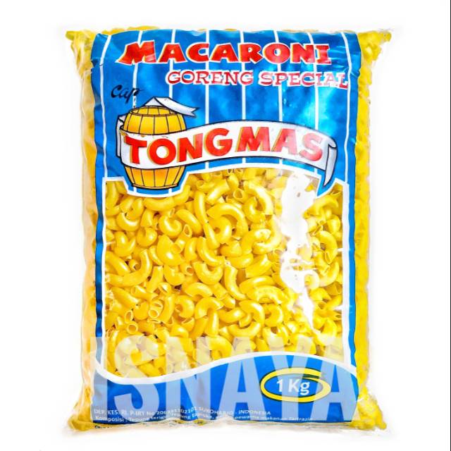 Makaroni Goreng Pipa Mentah Bantat Macaroni Tong Mas Shopee Indonesia