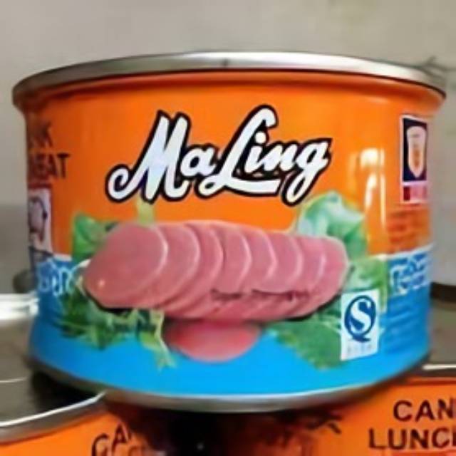 

Maling daging babi kalengan berat 475 gr