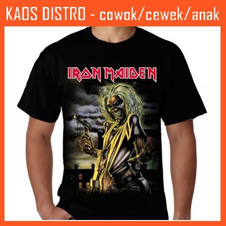 Kaos Iron Maiden 76 IM76 Oblong Distro