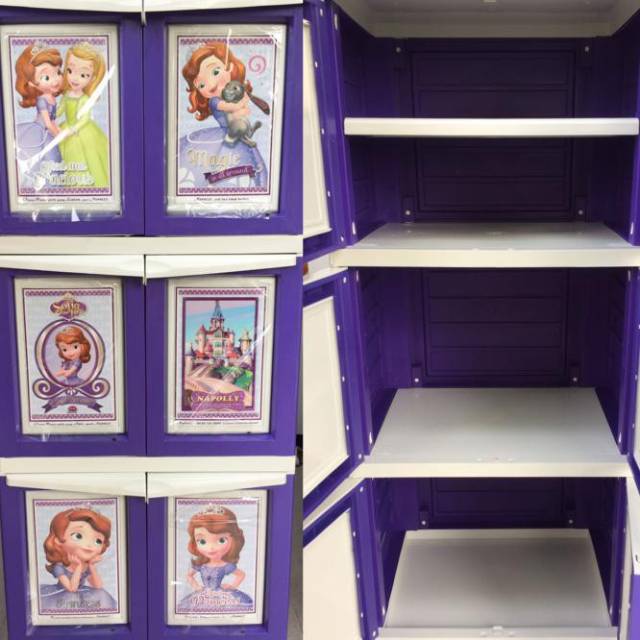 Lemari plastik napolly BCBC 163 sopia surabaya