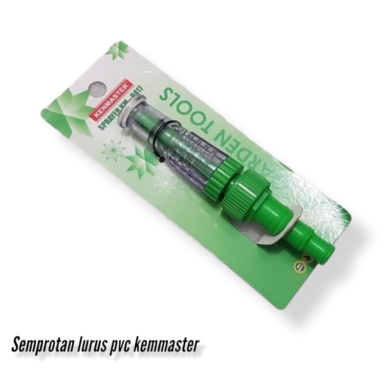 Semprotan nozzle lurus pvc merk kemmaster