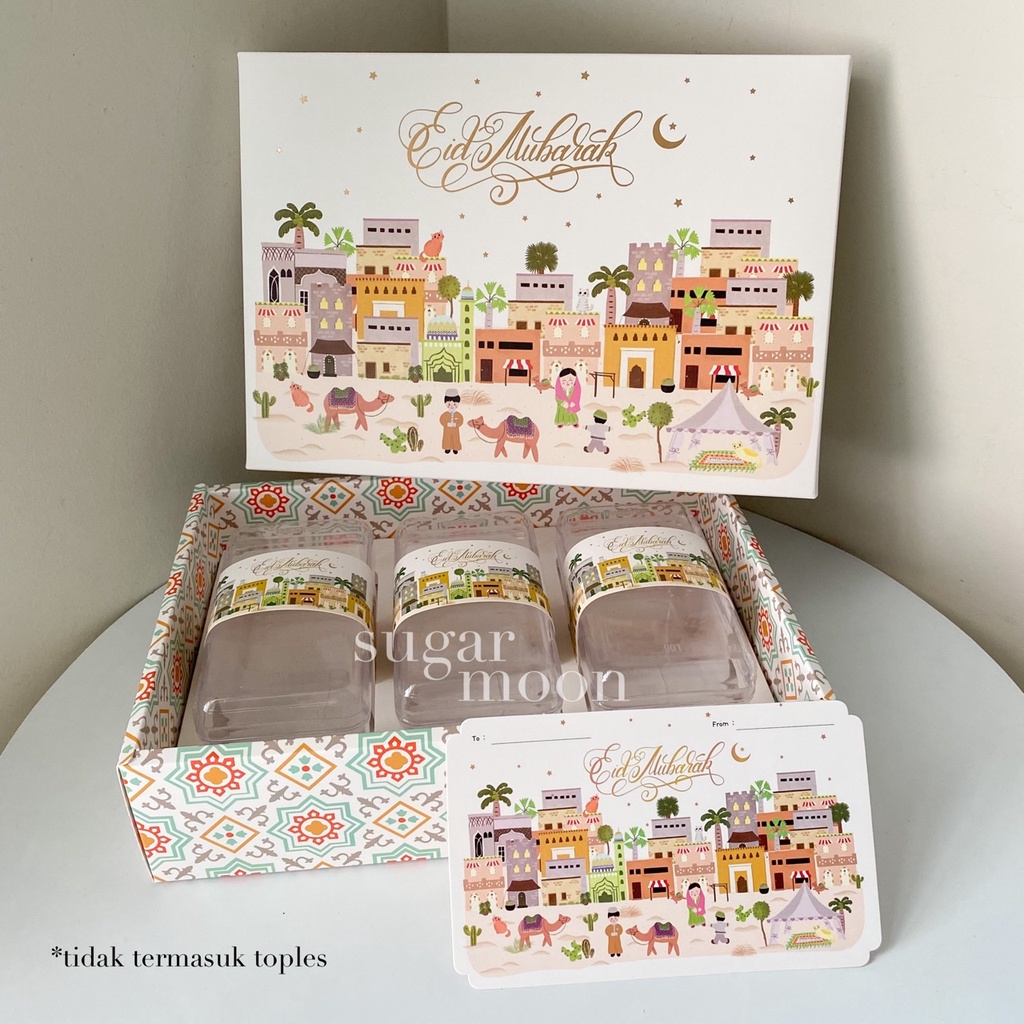 Jual Arabian Box Eid Mubarak Idul Fitri Lebaran Kotak Dus Packaging Kue