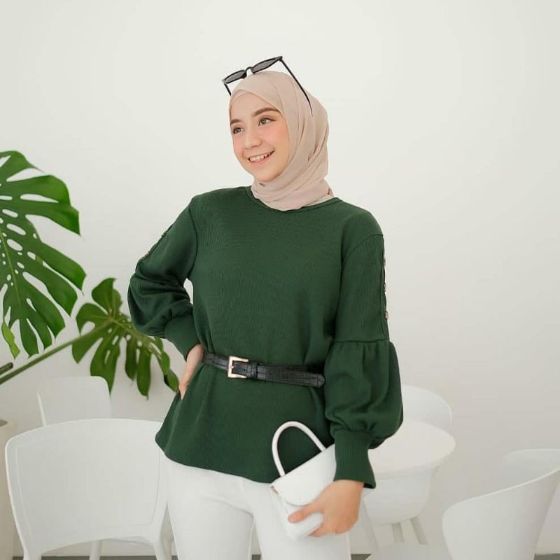 Grosir Lucy Top Blouse Elegan