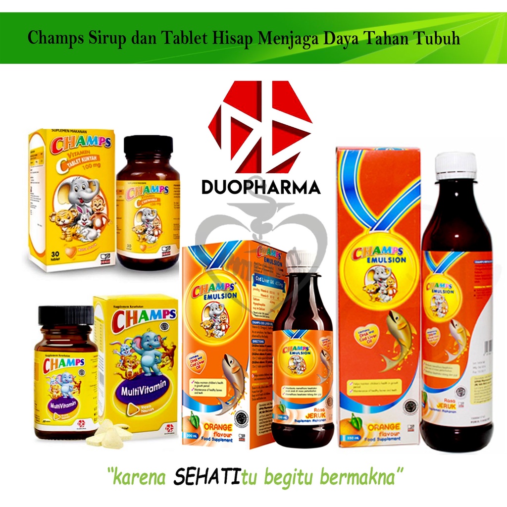 Champs Emulsion Suplemen Makanan Anak