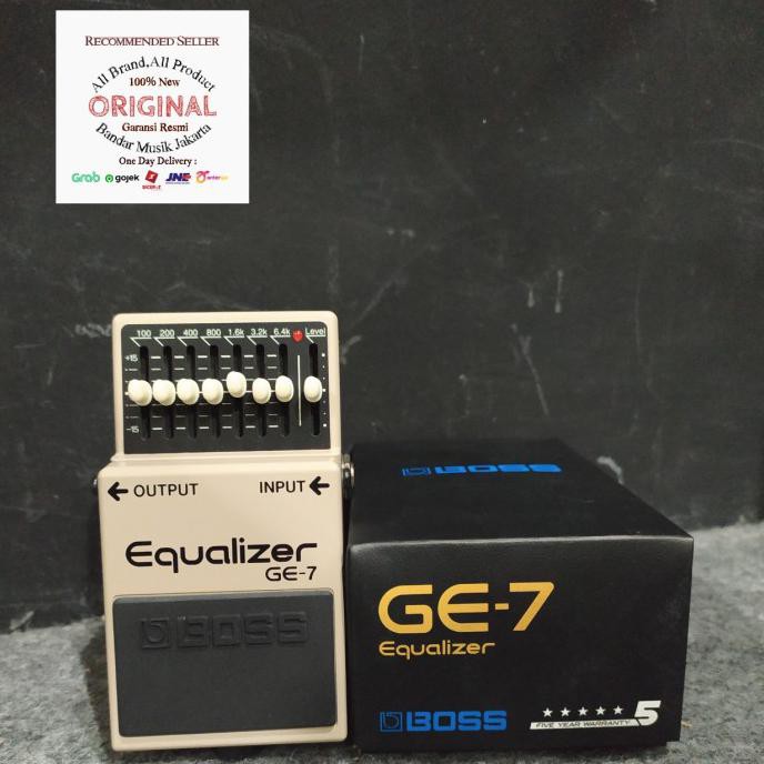 Boss Ge-7 Equalizer Pedal,Bmj