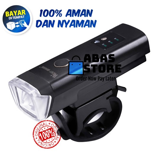 Lampu Sepeda LED USB Rechargeable XPG 350 Lumens