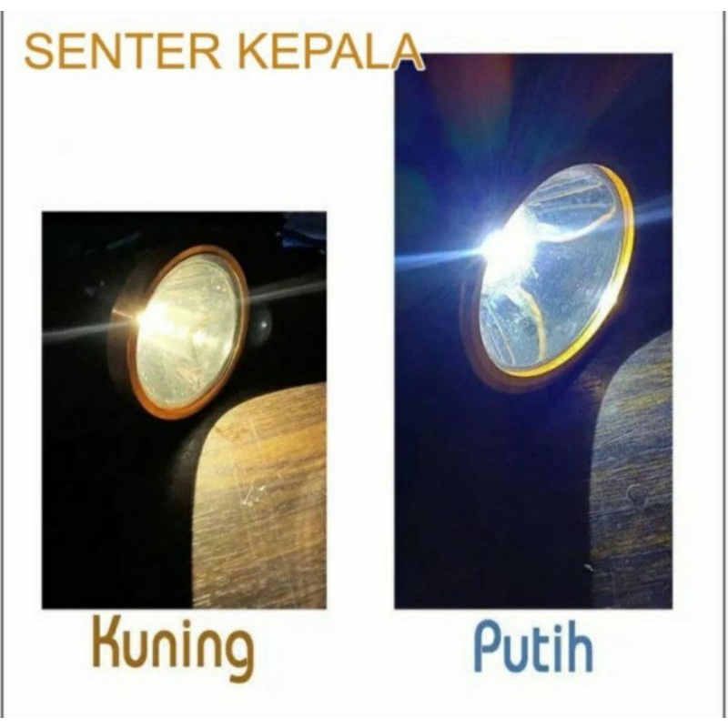 Senter kepala 20w 35w 50w 80w 150w Putih / Kuning body besar / kecil super terang Harga Grosir murah-