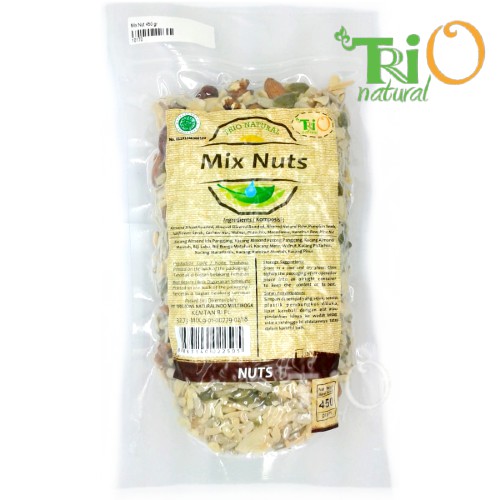 

Trio Natural Mix Nuts 450 gram