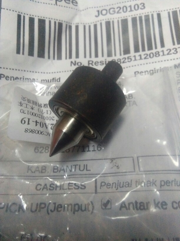 Kepala Shank 6mm Untuk Mesin Bubut