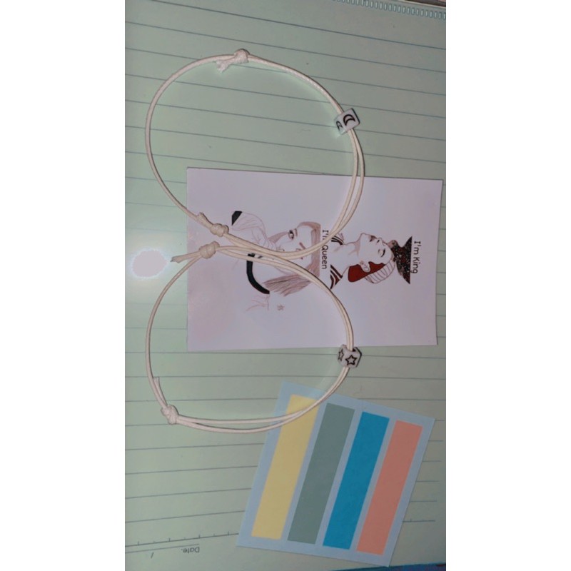 Gelang magnet bulan bintang persahabatan / gelang couple