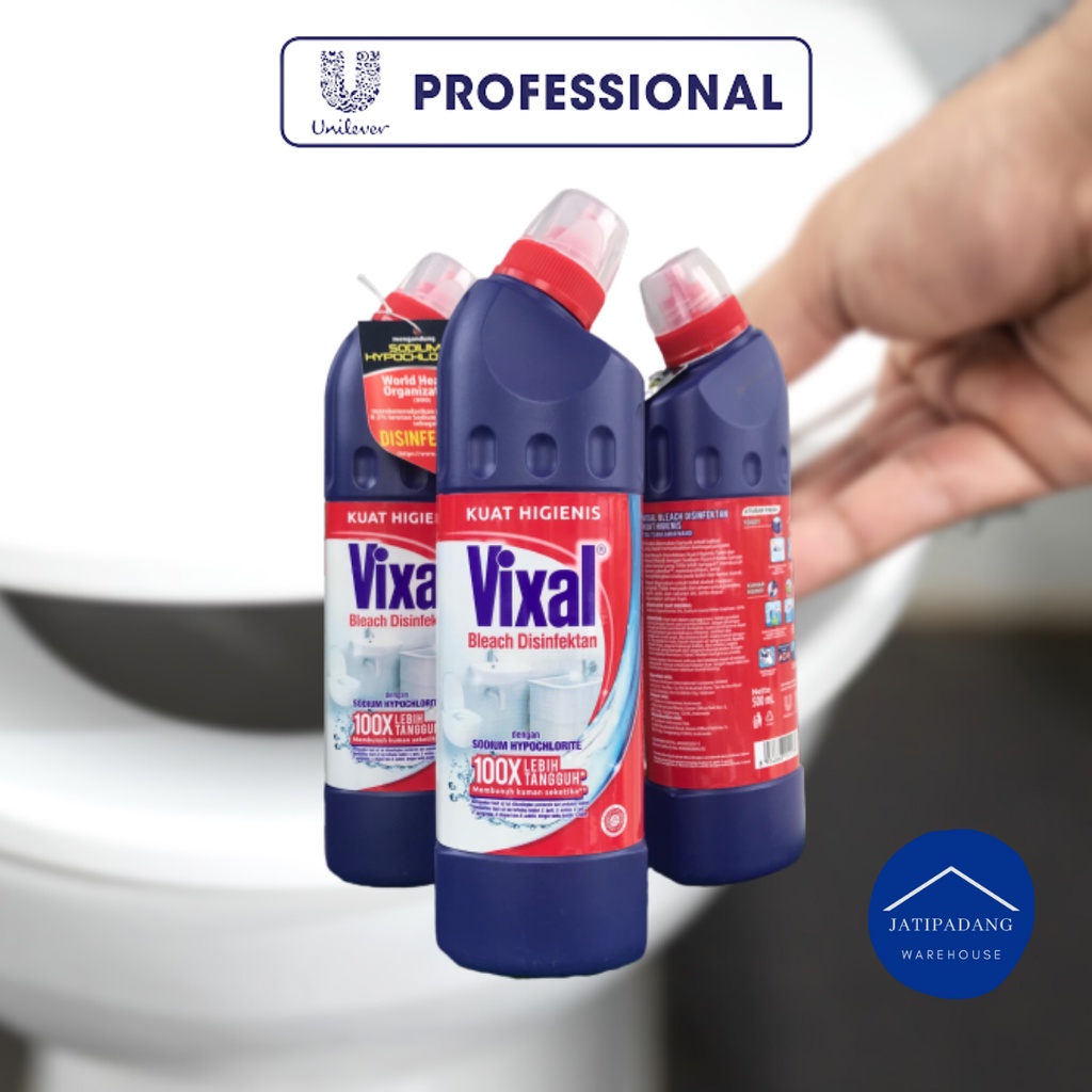 Vixal Kloset Kuat Higienis Bleach Disinfektan Toilet 500ml