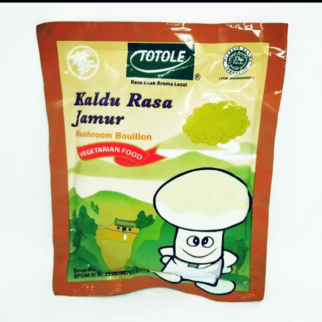 

Jamur totole halal murah vegan vegetarian pengganti MSG totole mushroom