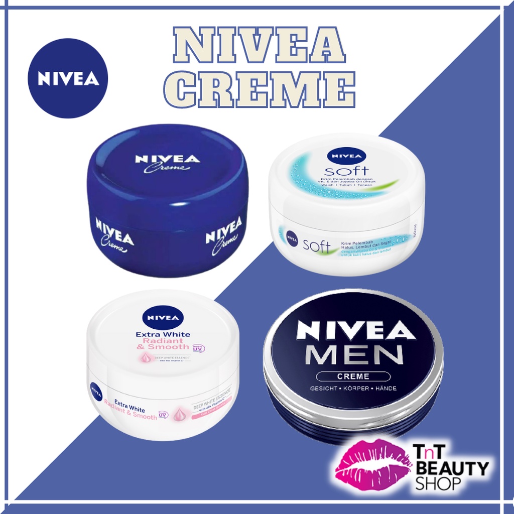 NIVEA Soft Cream & Moisturizer | NIVEA Men Creme | Radiant Smooth Body Creme