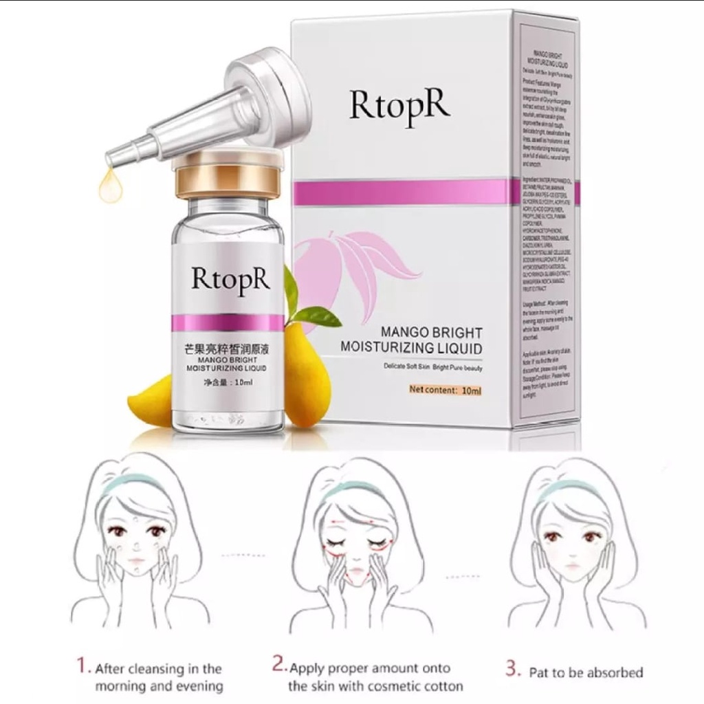 RtopR MANGO BRIGHT MOISTURIZING LIQUID SERUM