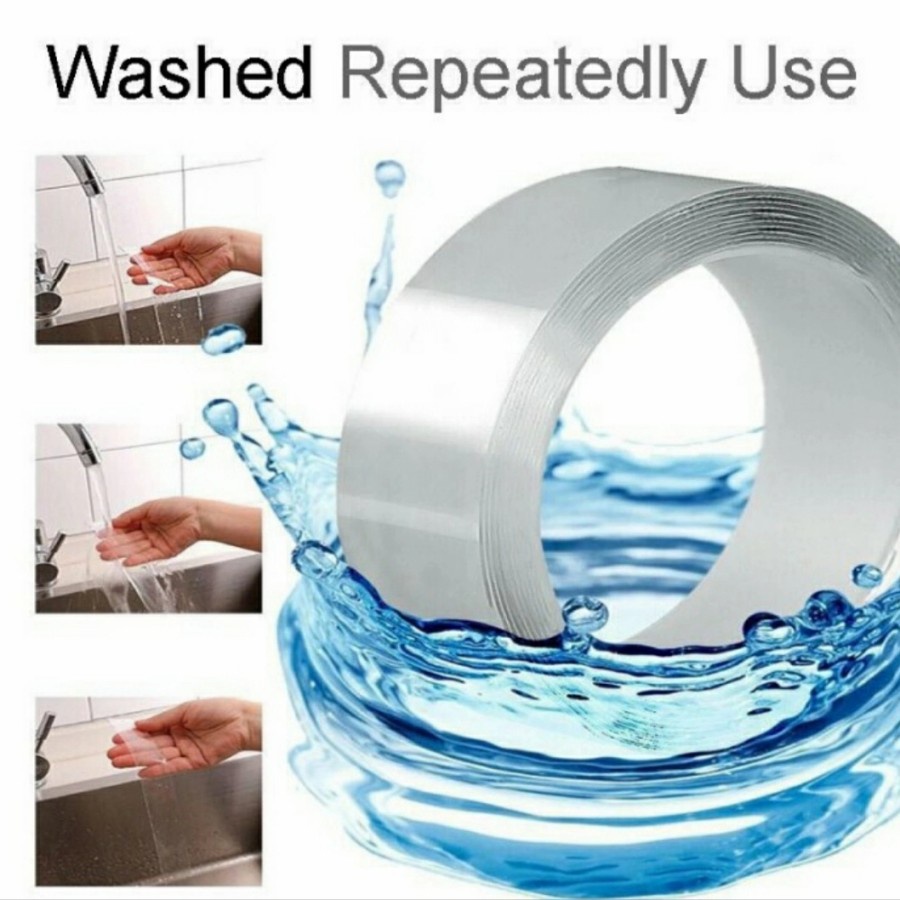 

MAGIC TAPE MULTIFUNGSI DOUBLE TAPE BENING ANTI AIR 5M