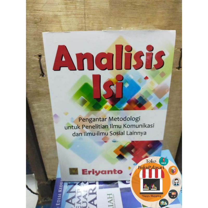 Buku Analisis Isi: Pengantar Metodologi untuk Penelitian Ilmu Komunikasi dan Ilmu-ilmu Sosial Lainny