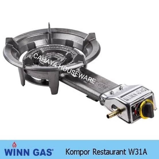 KOMPOR WINN GAS 31A/ Kompor Gas Besi Cor/ Kompor Gas Jualan 1 Tungku Api Besar