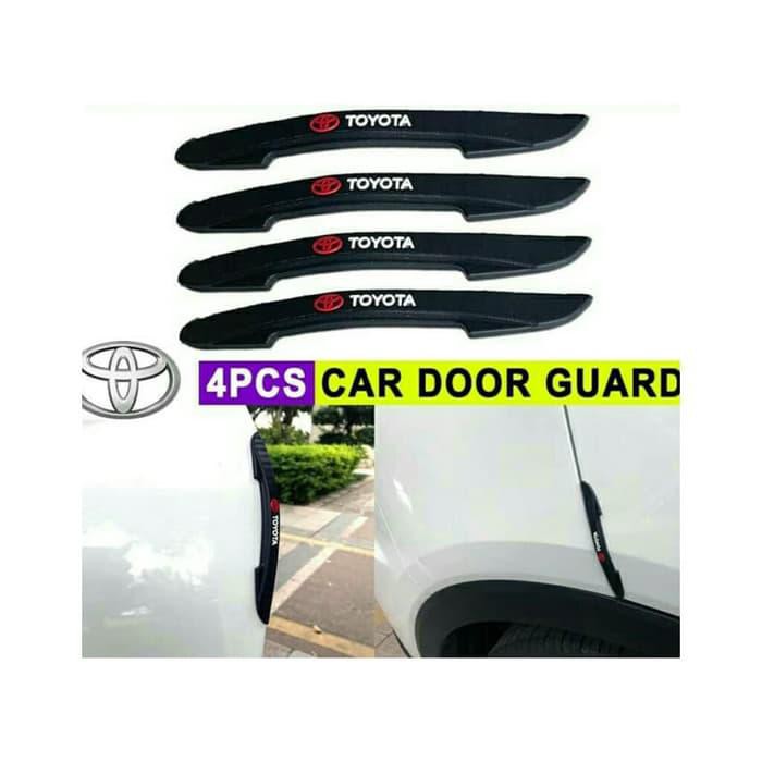 Door Guard Pelindung Pintu Mobil Logo Toyota