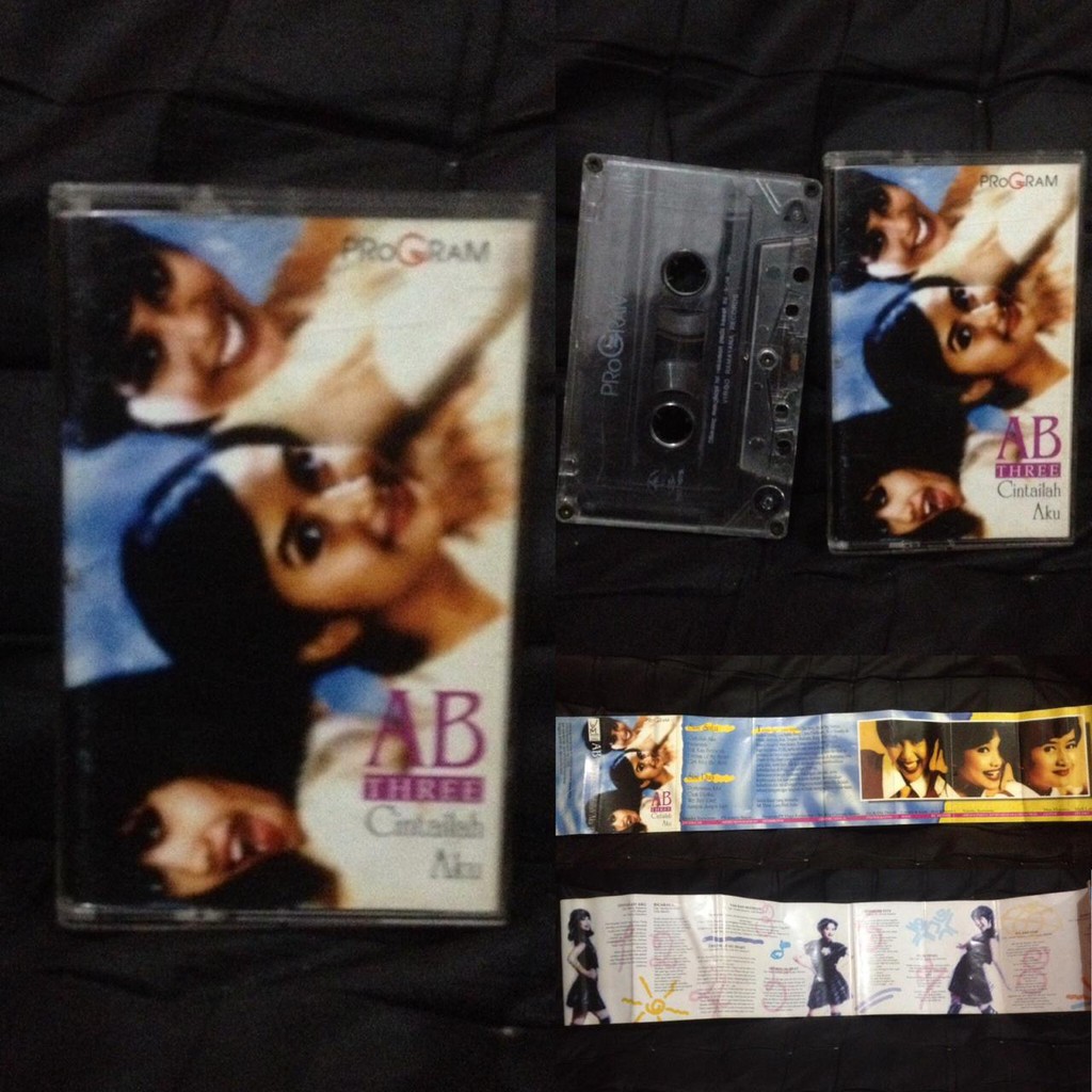 Kaset Pita Ab Three Album Cintailah Aku Shopee Indonesia