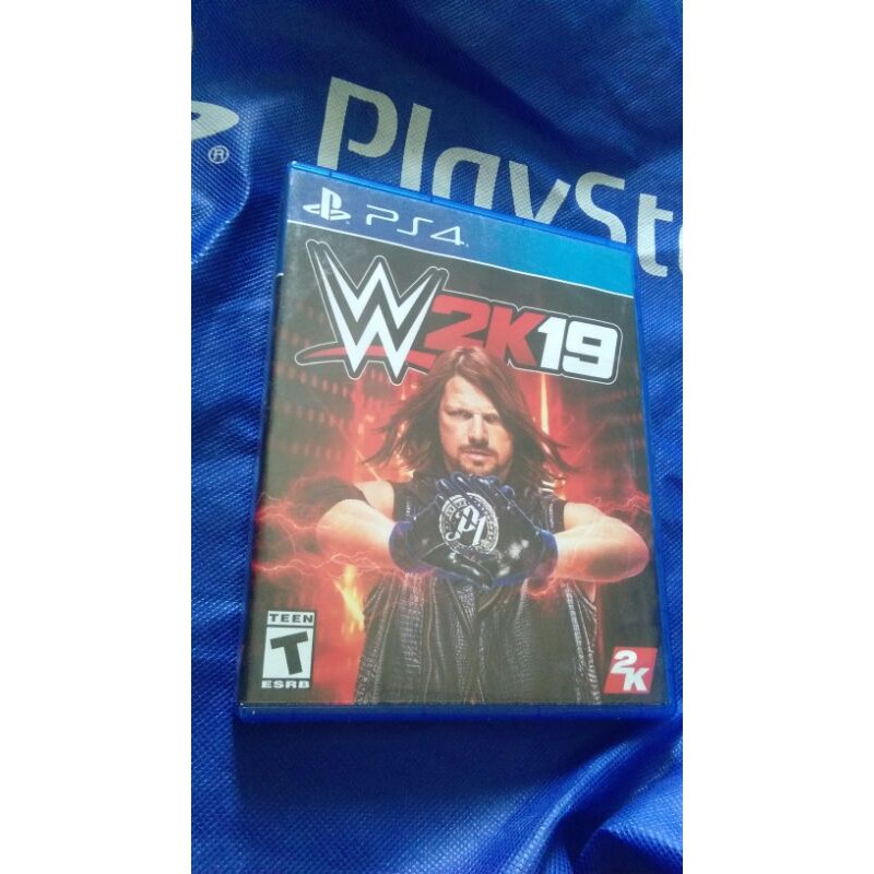 kaset Wwe 2k19 ps4 original disc Bd ps 4