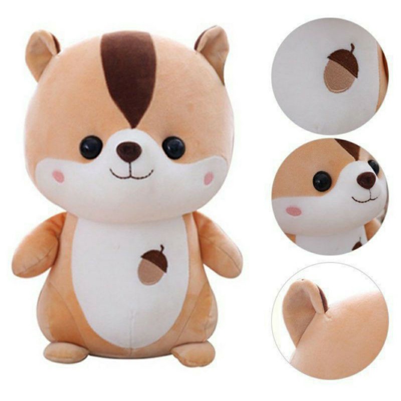 Boneka tupai imut lucu gemesin