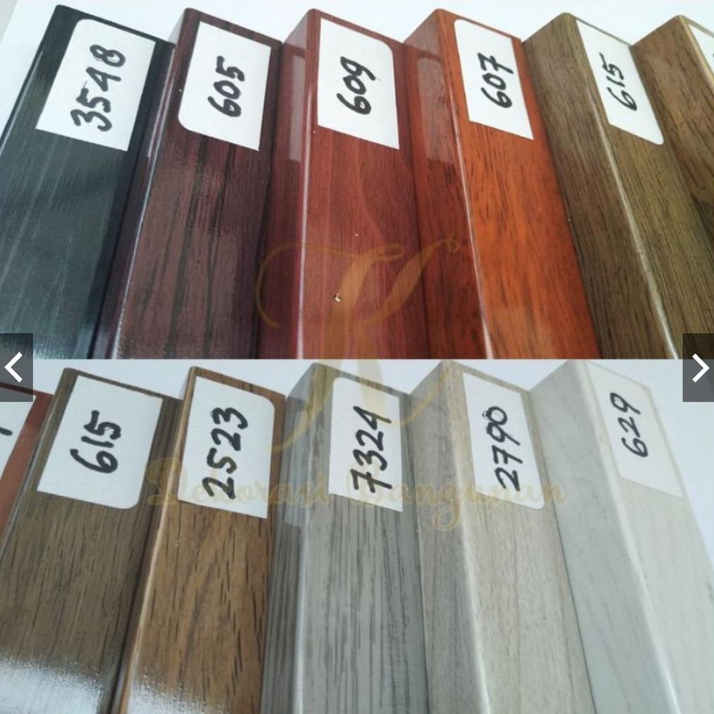 List Siku L Pvc | Siku Tangga Pvc | Ending Pvc | Lis M Parkit / Plastik / Skirting Lantai | Wll