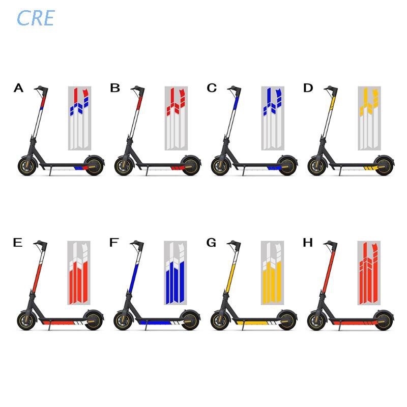 Stiker Reflektif Bahan Pvc Tahan Air Untuk Ninebot Max G30 / G30D Kickscooter Reliable