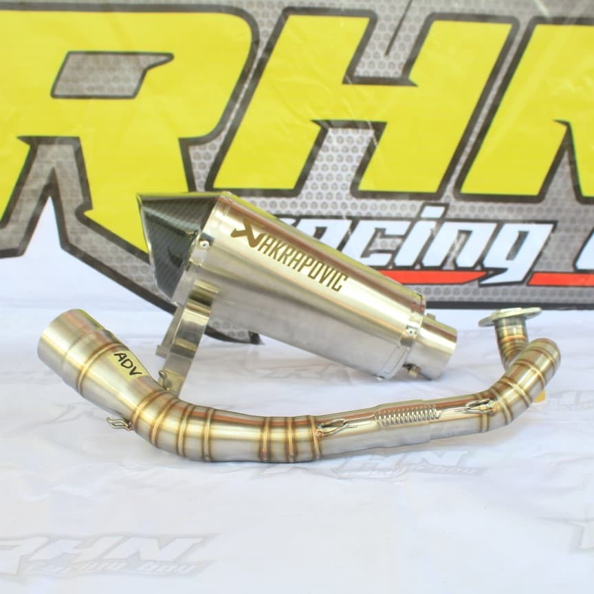 Knalpot Racing Akrapovic Short Untuk ADV 150