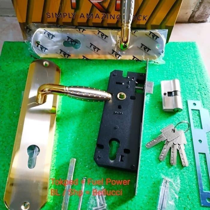 1 Set Kunci Pintu Besar Trontone T91 GP | Handle Trontone | Bellucc