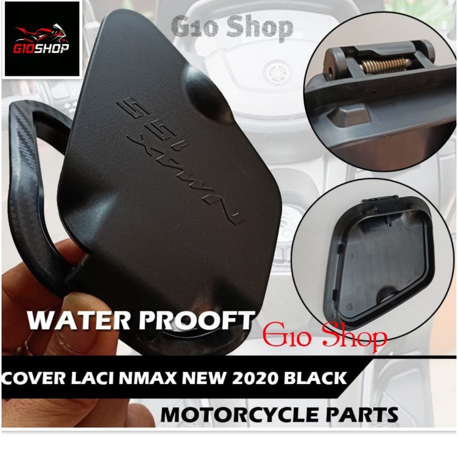 Cover Tutup Laci Kiri Motor Nmax 2020 / Nmax 2021 / Nmax 2022