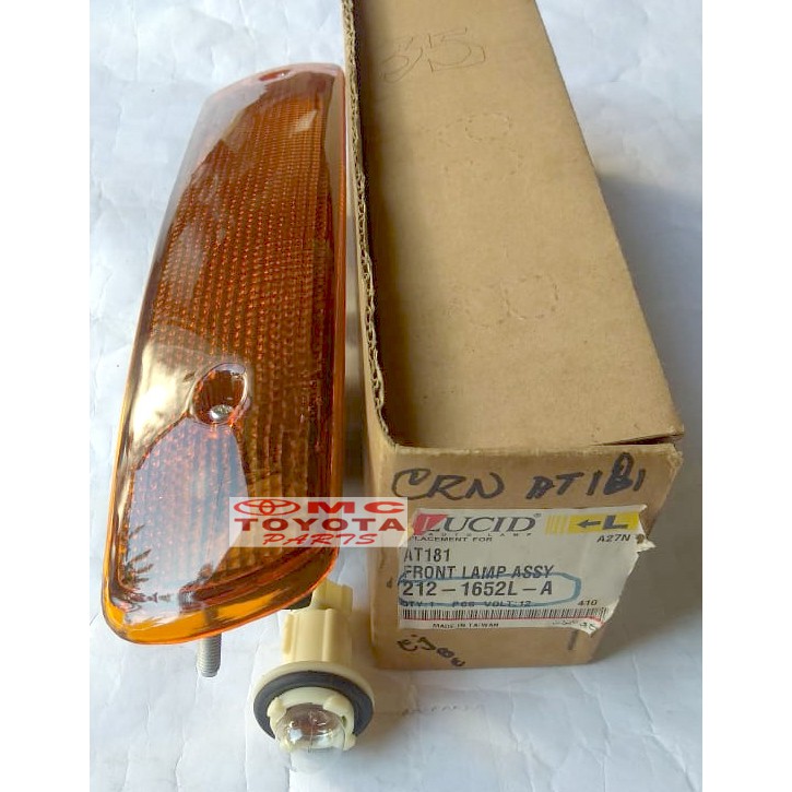 Lampu Sen Sein Bemper Bumper Depan Kiri Toyota Corona AT181