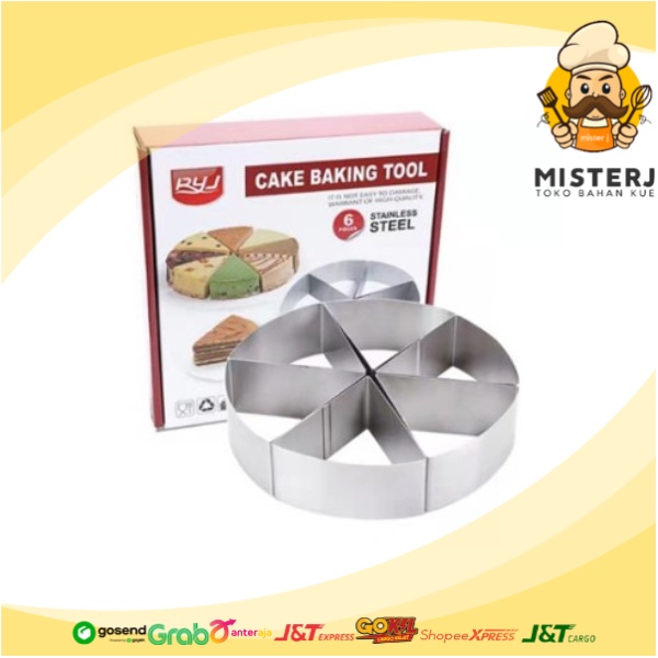 Loyang Brownies Sekat Bulat | Loyang Sekat Bulat | Stainlees Steel | Loyang Donat Pizza