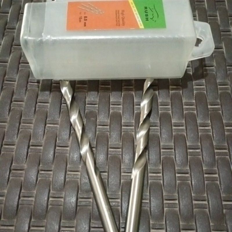 mata bor besi dan kayu 8mm