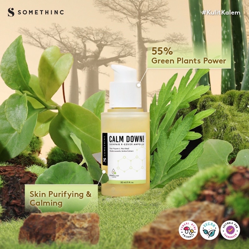 SOMETHINC Calm Down! Skinpair R-Cover Ampoule Serum 30ml