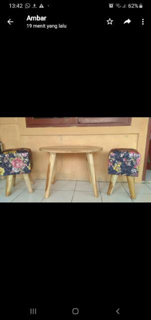 Stool Teras Minimalis, Free Ongkir