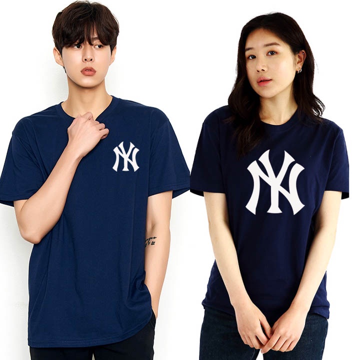 KAOS BAJU NEW YORK YANKEES NY LOGO PRIA WANITA  COD KAOS BAJU NEW ERA MLB BASEBALL LA LOS ANGELES DO