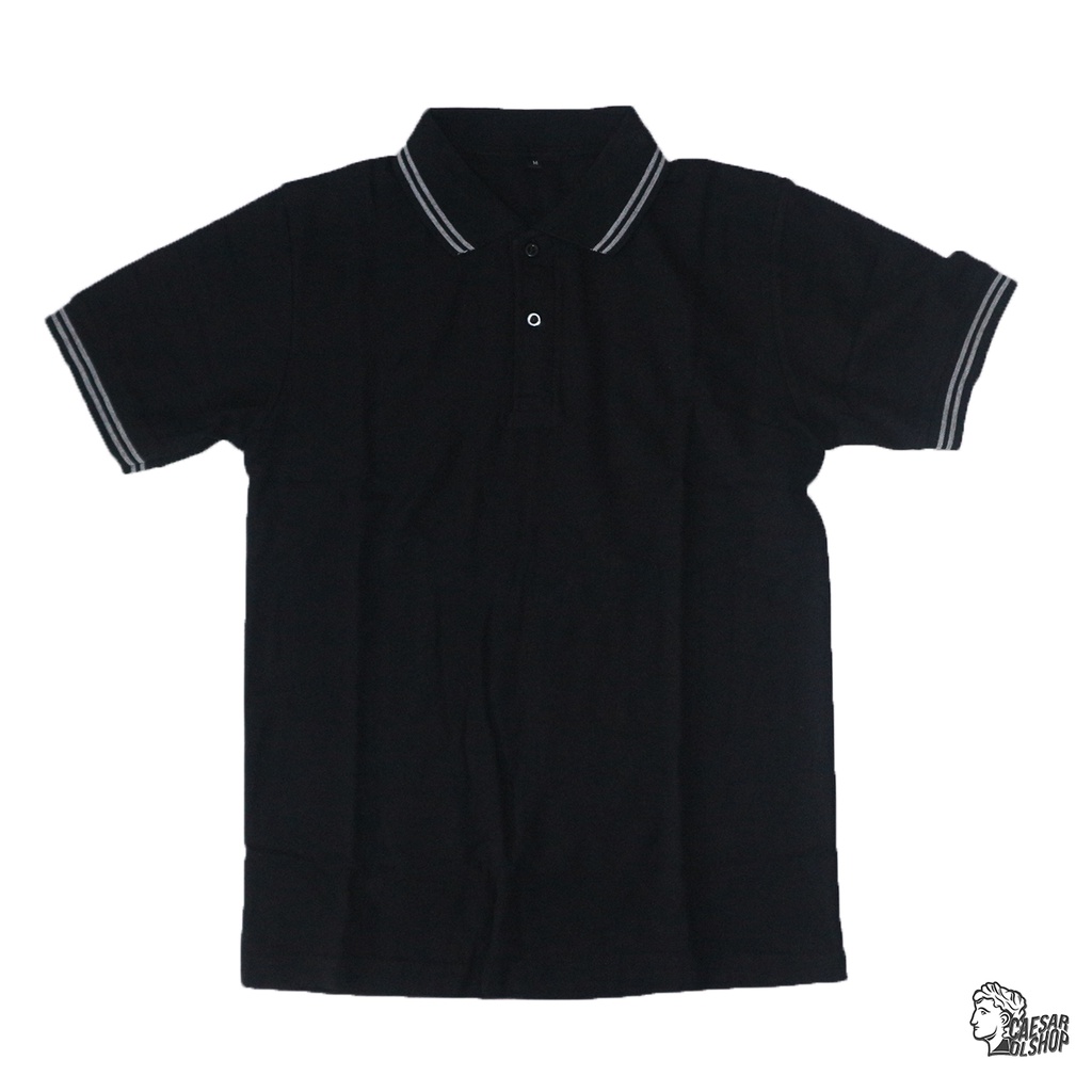 CaesarOlshop - Polo Shirt Kerah Salur | Kaos PolosPria