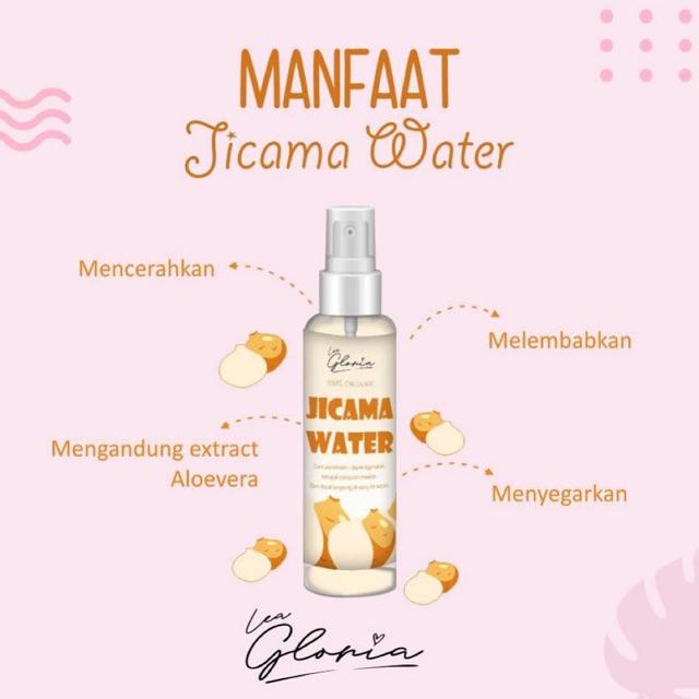 Lea Gloria Lemon Water Rose Water Jicama Water Greentea Water Shopee Indonesia