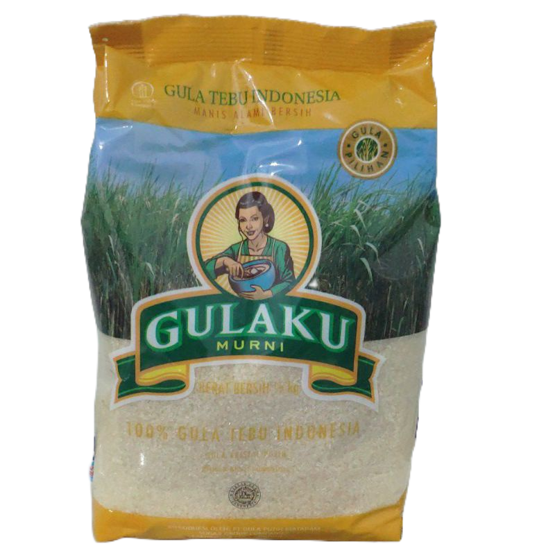 

Gulaku Murni Kuning Gula Tebu 500gr