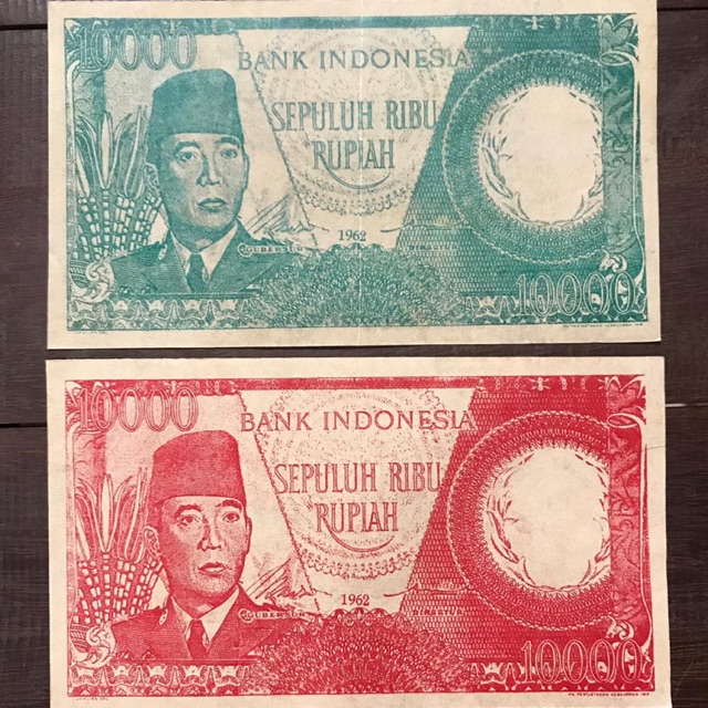 Uang Kuno Soekarno Rp. 10.000 Rupiah
