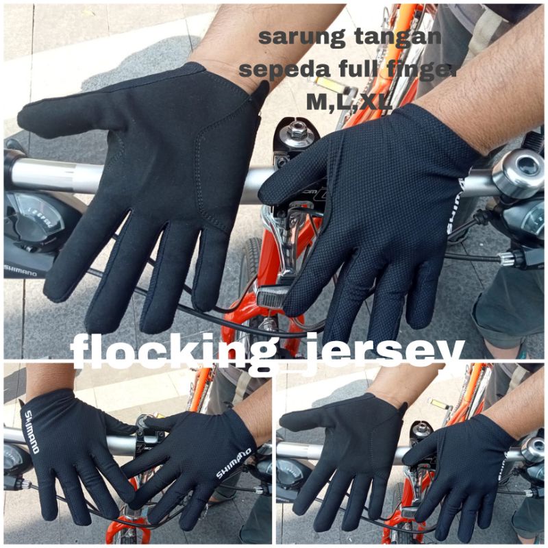 Sarung tangan full finger sarung tangan sepeda sarung tangan motor