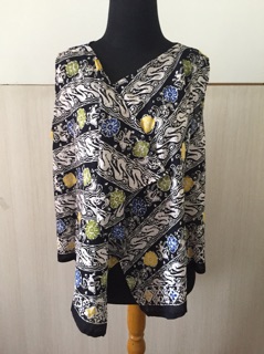 Atasan batik  outer  batik  cardigan Shopee  Indonesia